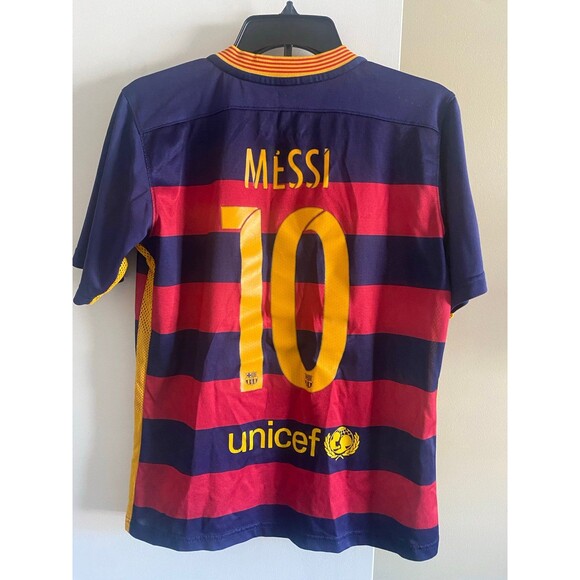 FC Barcelona Soccer/Futbol Jersey Lionel Messi #10 Adult Small - Picture 9 of 12